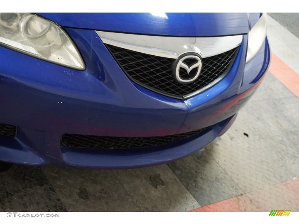 2004 MAZDA6 s Sedan - Lapis Blue Metallic / Black photo #47