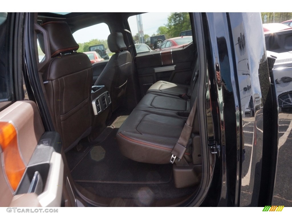 2016 F150 King Ranch SuperCrew 4x4 - Shadow Black / Platinum Brunello photo #13
