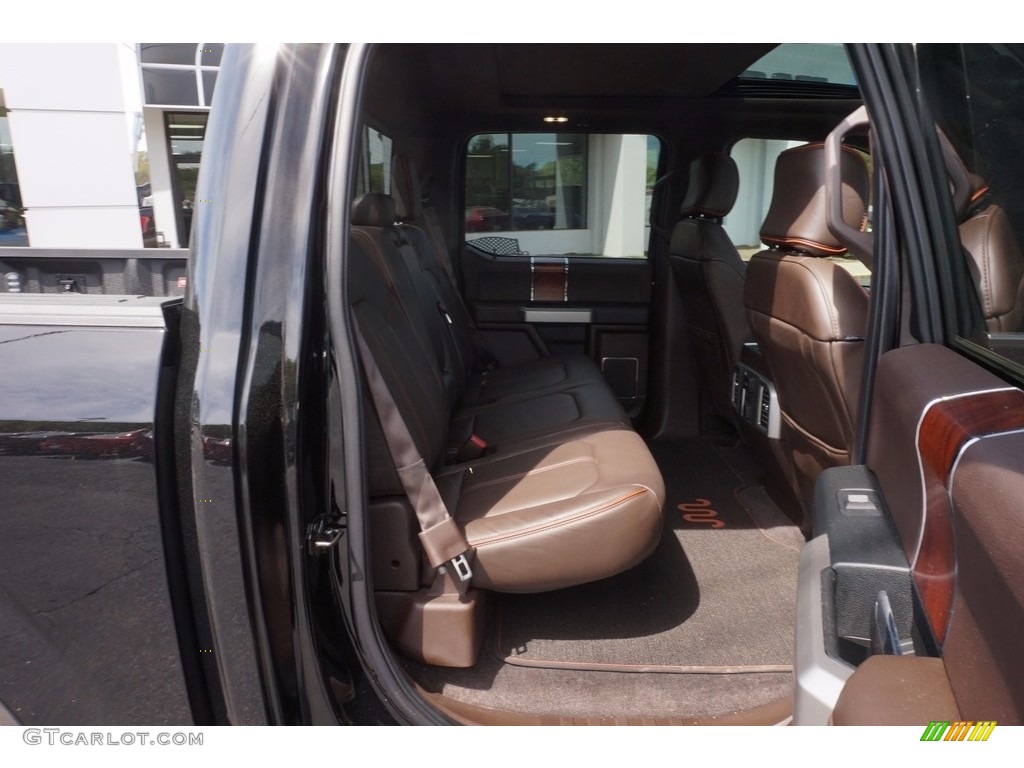 2016 F150 King Ranch SuperCrew 4x4 - Shadow Black / Platinum Brunello photo #16