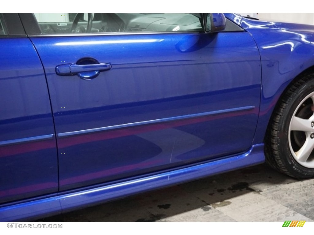 2004 MAZDA6 s Sedan - Lapis Blue Metallic / Black photo #54