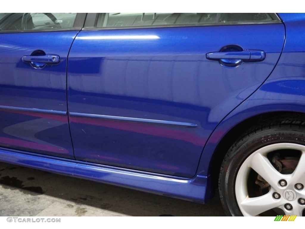 2004 MAZDA6 s Sedan - Lapis Blue Metallic / Black photo #67
