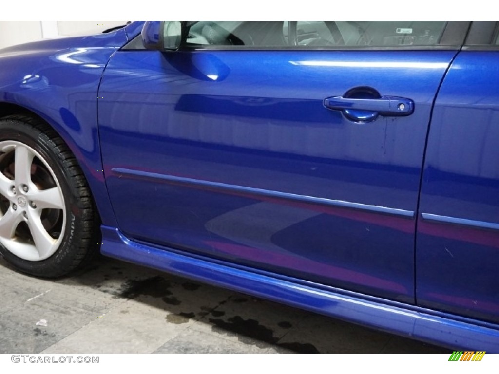 2004 MAZDA6 s Sedan - Lapis Blue Metallic / Black photo #68