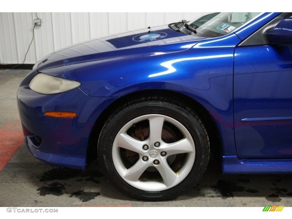 2004 MAZDA6 s Sedan - Lapis Blue Metallic / Black photo #71