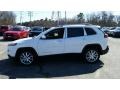 2016 Bright White Jeep Cherokee Limited  photo #3