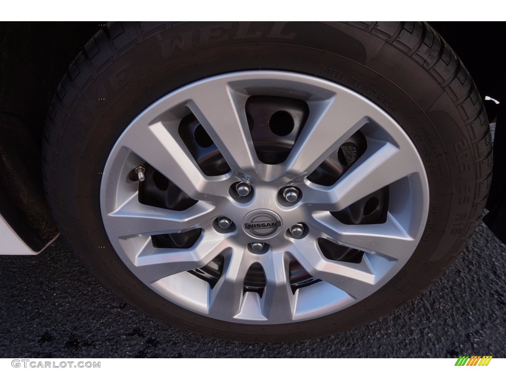 2014 Sentra SV - Aspen White / Charcoal photo #13