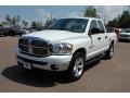 2007 Bright White Dodge Ram 1500 SLT Quad Cab  photo #11