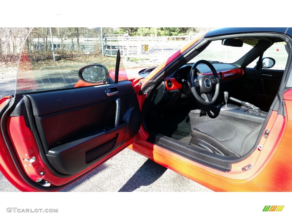 2013 MX-5 Miata Club Roadster - True Red / Club Black/Red Stitching photo #15