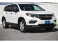 White Diamond Pearl 2016 Honda Pilot LX