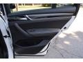 Black 2016 BMW X3 xDrive28d Door Panel