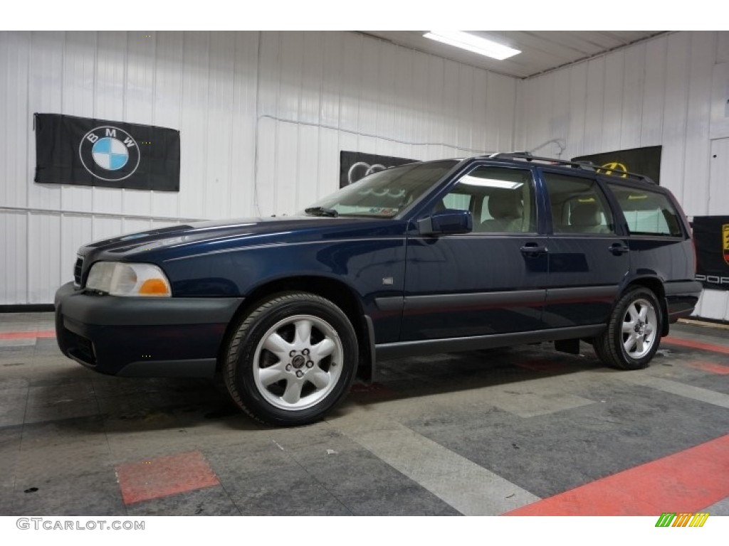 2000 V70 XC AWD - Nautic Blue Metallic / Light Beige photo #2