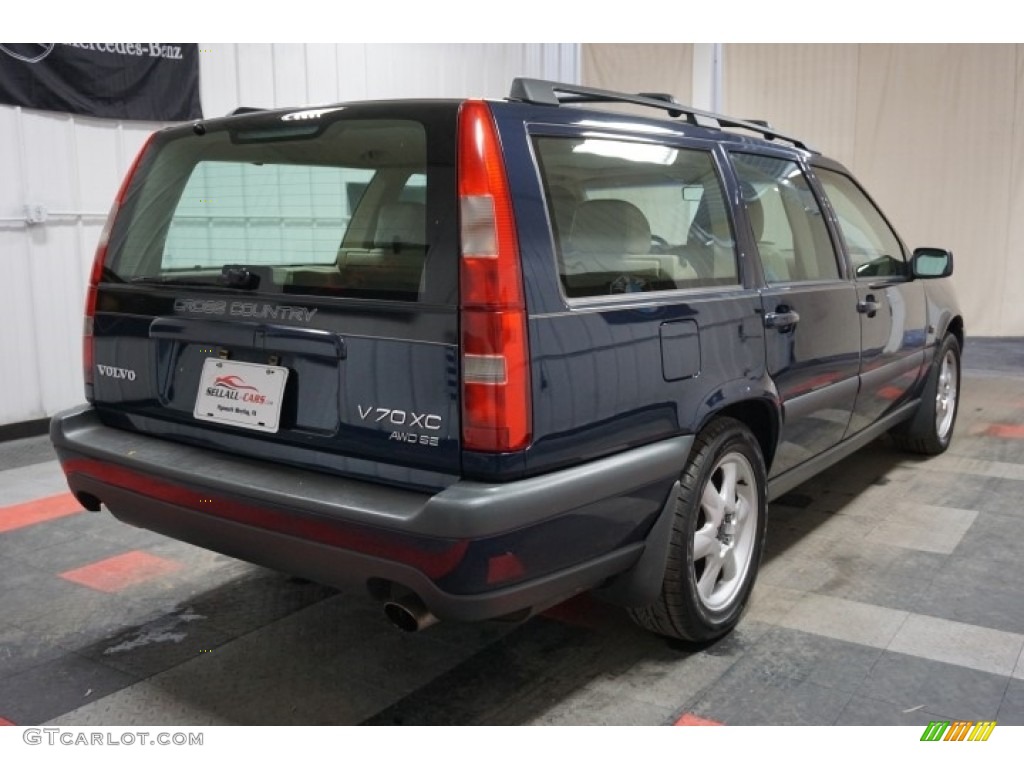 2000 V70 XC AWD - Nautic Blue Metallic / Light Beige photo #8