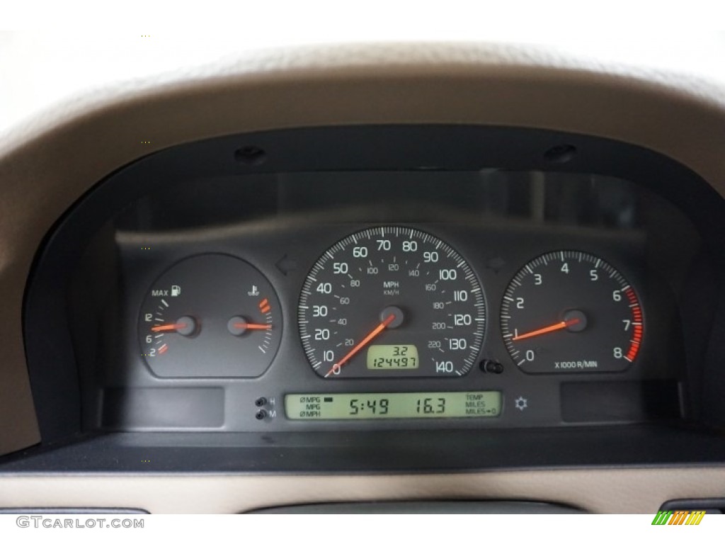 2000 V70 XC AWD - Nautic Blue Metallic / Light Beige photo #34