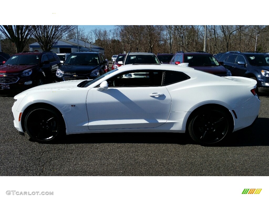 Summit White 2016 Chevrolet Camaro LT Coupe Exterior Photo #111915673