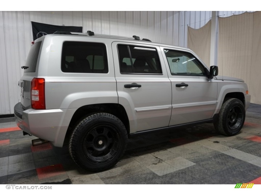 2007 Patriot Limited 4x4 - Bright Silver Metallic / Pastel Slate Gray photo #7