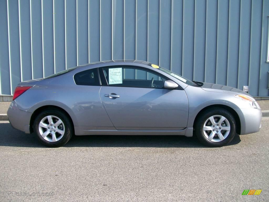 2008 Altima 2.5 S Coupe - Precision Gray Metallic / Charcoal photo #2