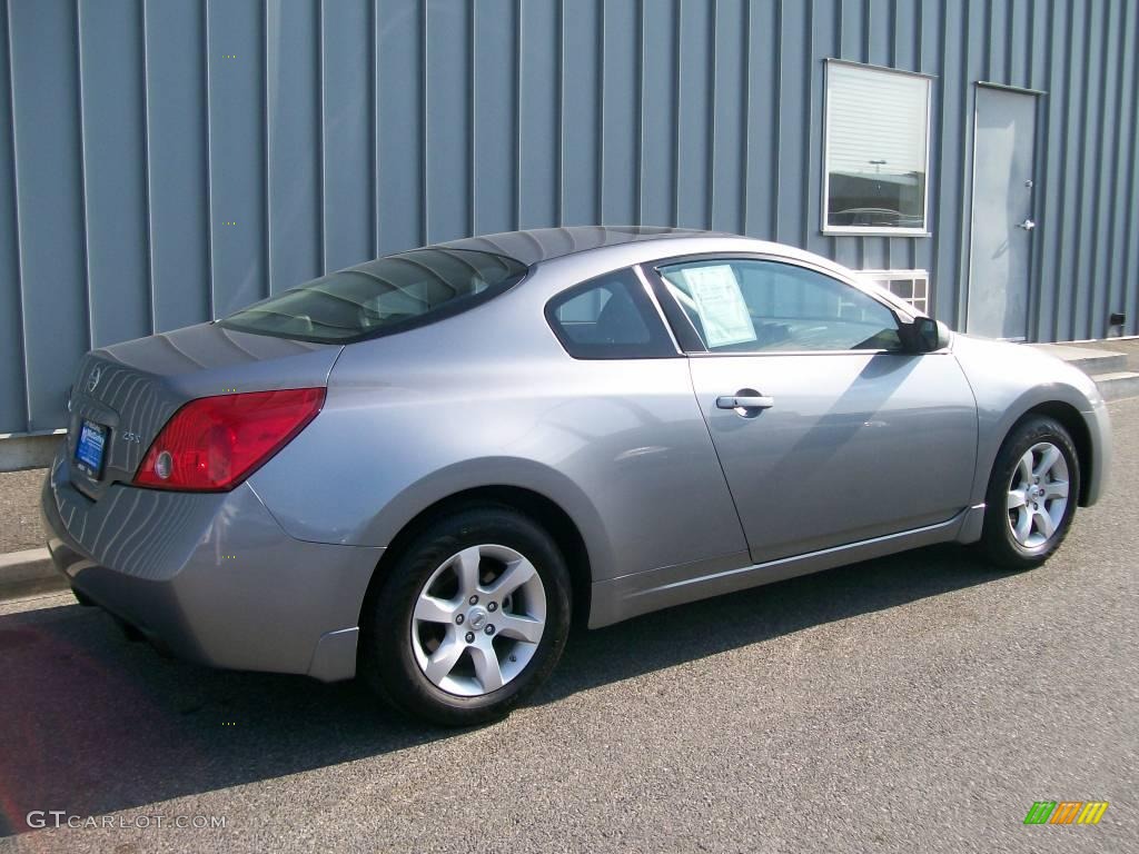 2008 Altima 2.5 S Coupe - Precision Gray Metallic / Charcoal photo #3