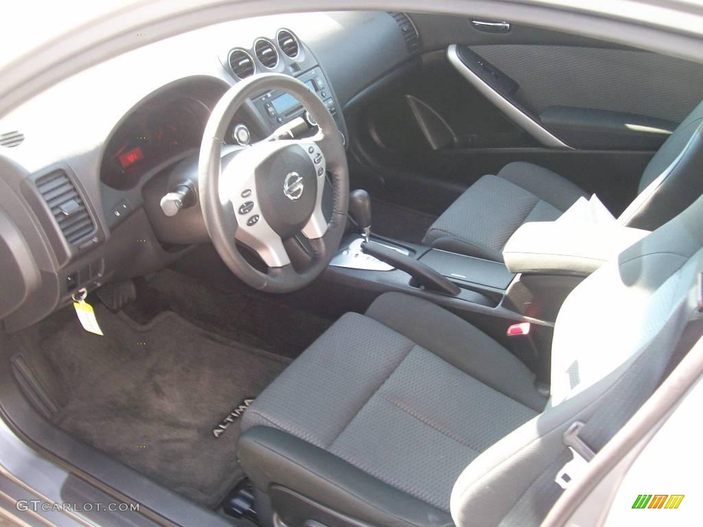 2008 Altima 2.5 S Coupe - Precision Gray Metallic / Charcoal photo #4