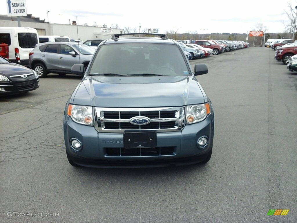 2010 Escape XLT V6 4WD - Steel Blue Metallic / Charcoal Black photo #2