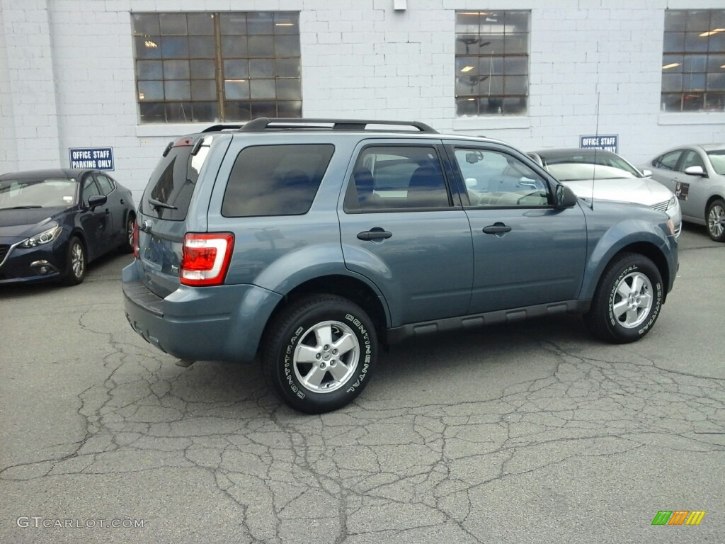 2010 Escape XLT V6 4WD - Steel Blue Metallic / Charcoal Black photo #4