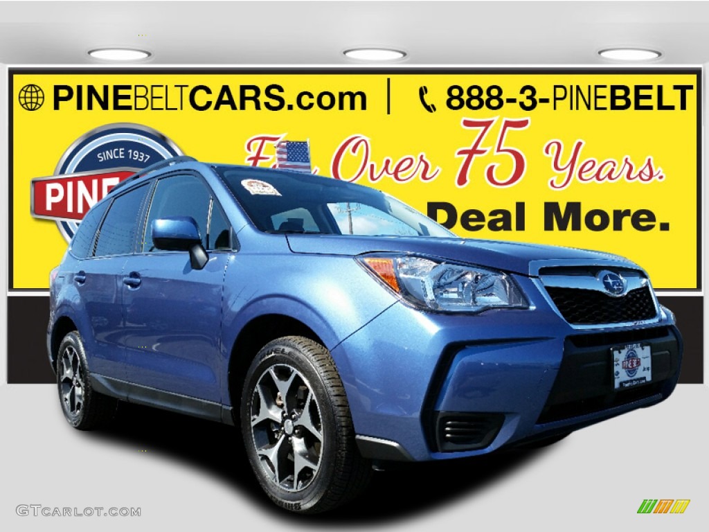 Quartz Blue Pearl Subaru Forester