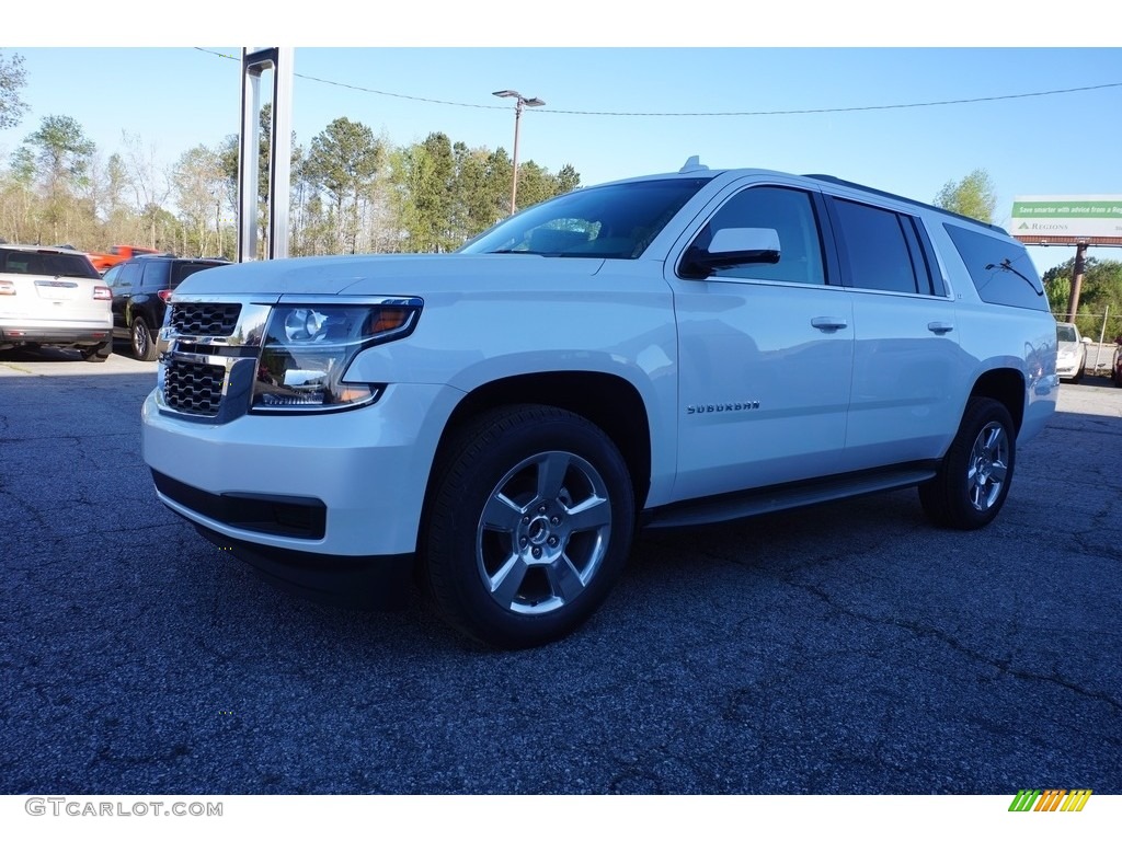 2016 Suburban LT - Iridescent Pearl Tricoat / Cocoa/Dune photo #3