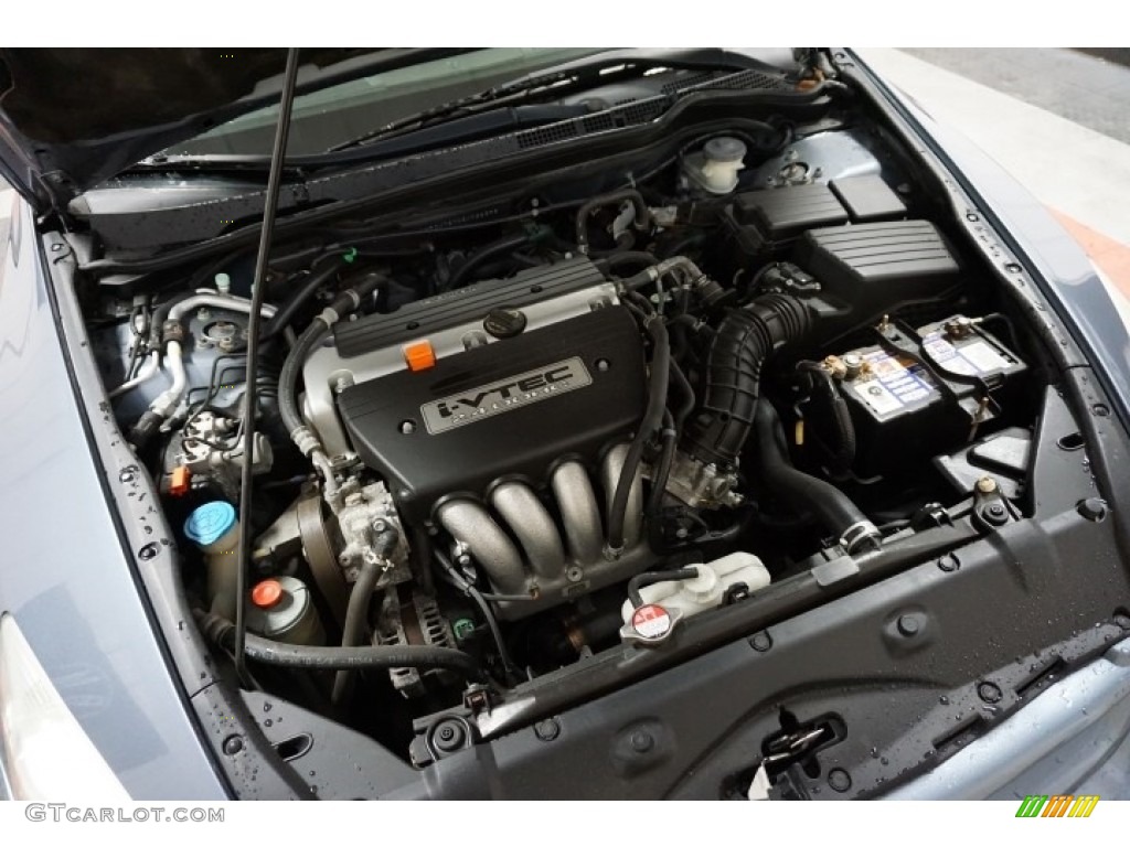 2006 Accord EX Coupe - Cool Blue Metallic / Gray photo #41