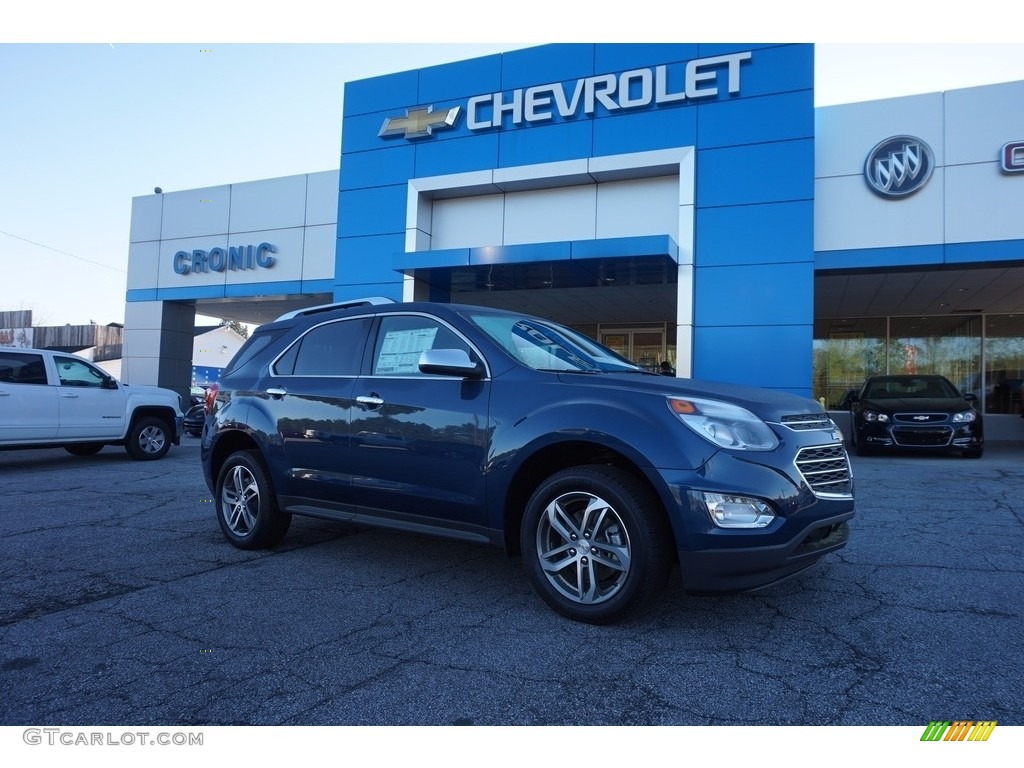 2016 Equinox LTZ - Patriot Blue Metallic / Saddle Up/Jet Black photo #1