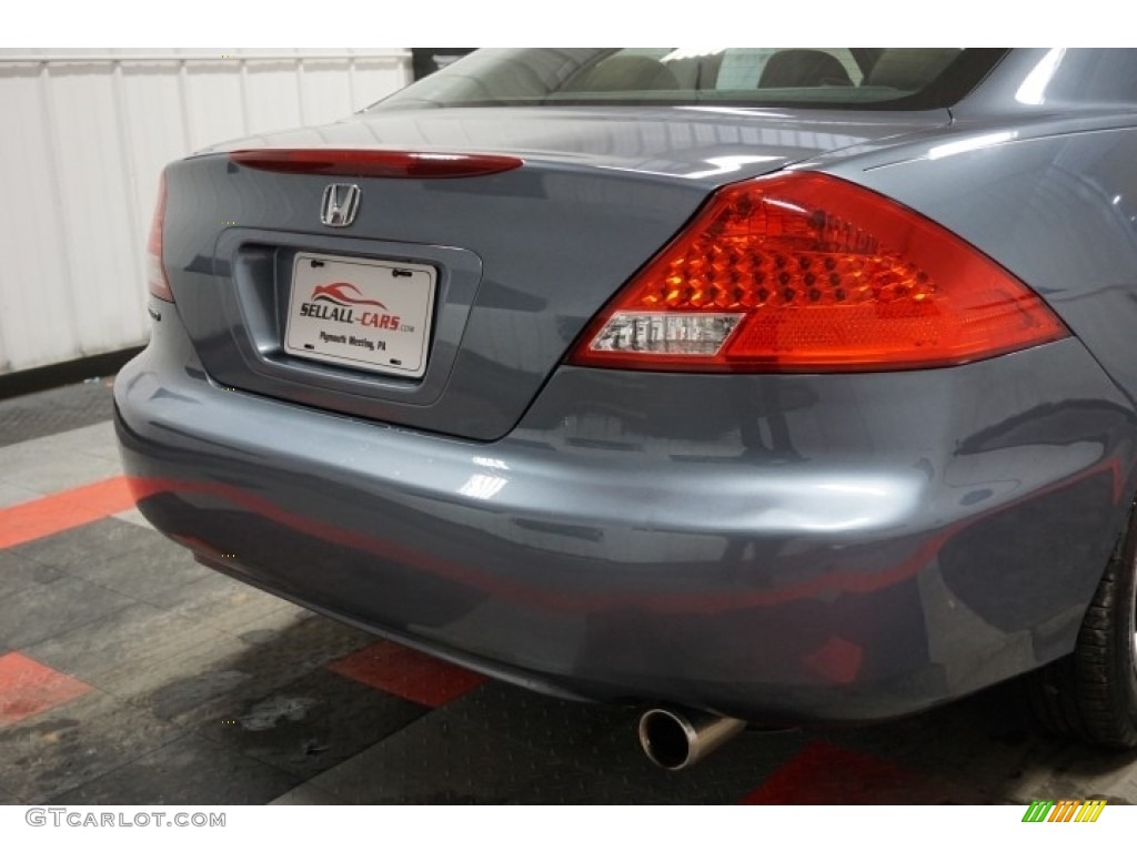 2006 Accord EX Coupe - Cool Blue Metallic / Gray photo #60