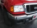 2004 Bright Red Ford Ranger XLT SuperCab Flare Side 4x4  photo #5