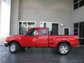2004 Bright Red Ford Ranger XLT SuperCab Flare Side 4x4  photo #6