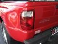 2004 Bright Red Ford Ranger XLT SuperCab Flare Side 4x4  photo #8