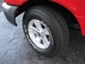 2004 Bright Red Ford Ranger XLT SuperCab Flare Side 4x4  photo #10