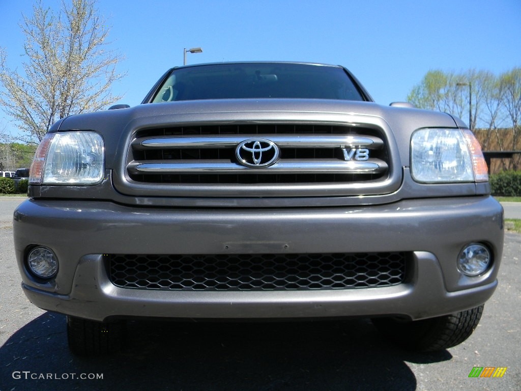 2004 Sequoia Limited 4x4 - Phantom Gray Pearl / Oak photo #4