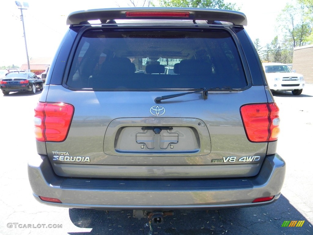 2004 Sequoia Limited 4x4 - Phantom Gray Pearl / Oak photo #9