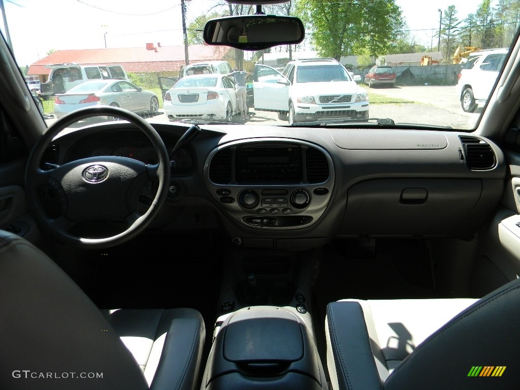 2004 Sequoia Limited 4x4 - Phantom Gray Pearl / Oak photo #13
