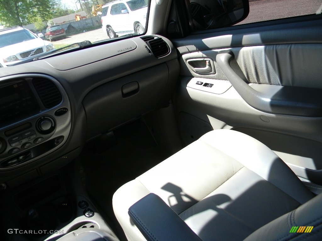 2004 Sequoia Limited 4x4 - Phantom Gray Pearl / Oak photo #14