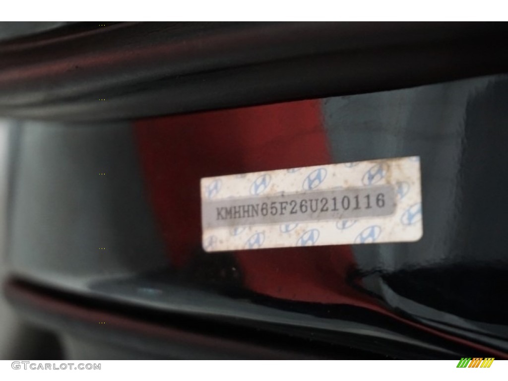 2006 Tiburon GT Limited - Obsidian Black / Beige photo #14