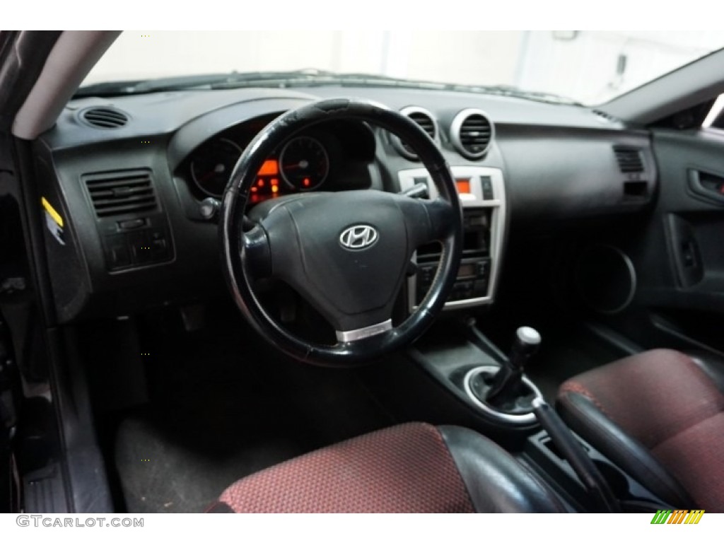 2006 Tiburon GT Limited - Obsidian Black / Beige photo #23