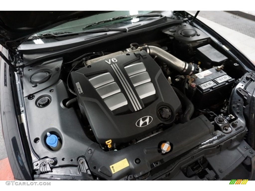 2006 Tiburon GT Limited - Obsidian Black / Beige photo #39