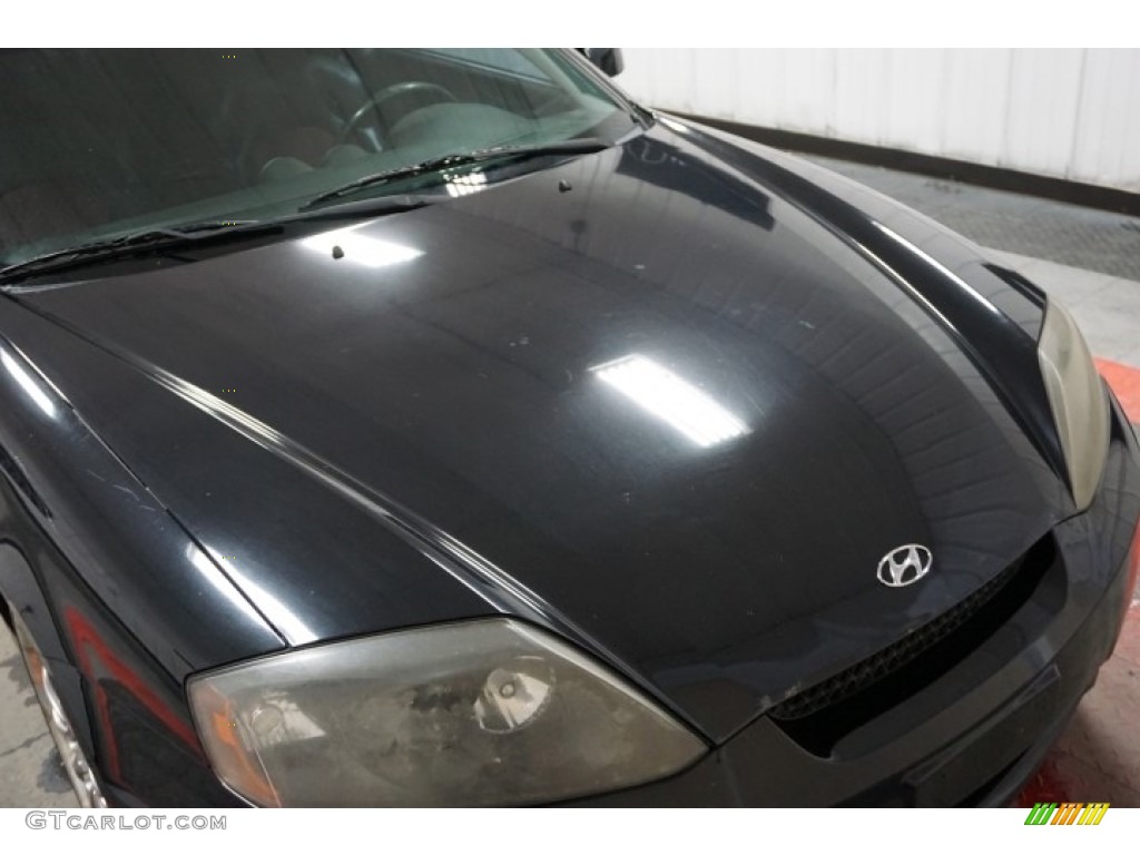 2006 Tiburon GT Limited - Obsidian Black / Beige photo #45