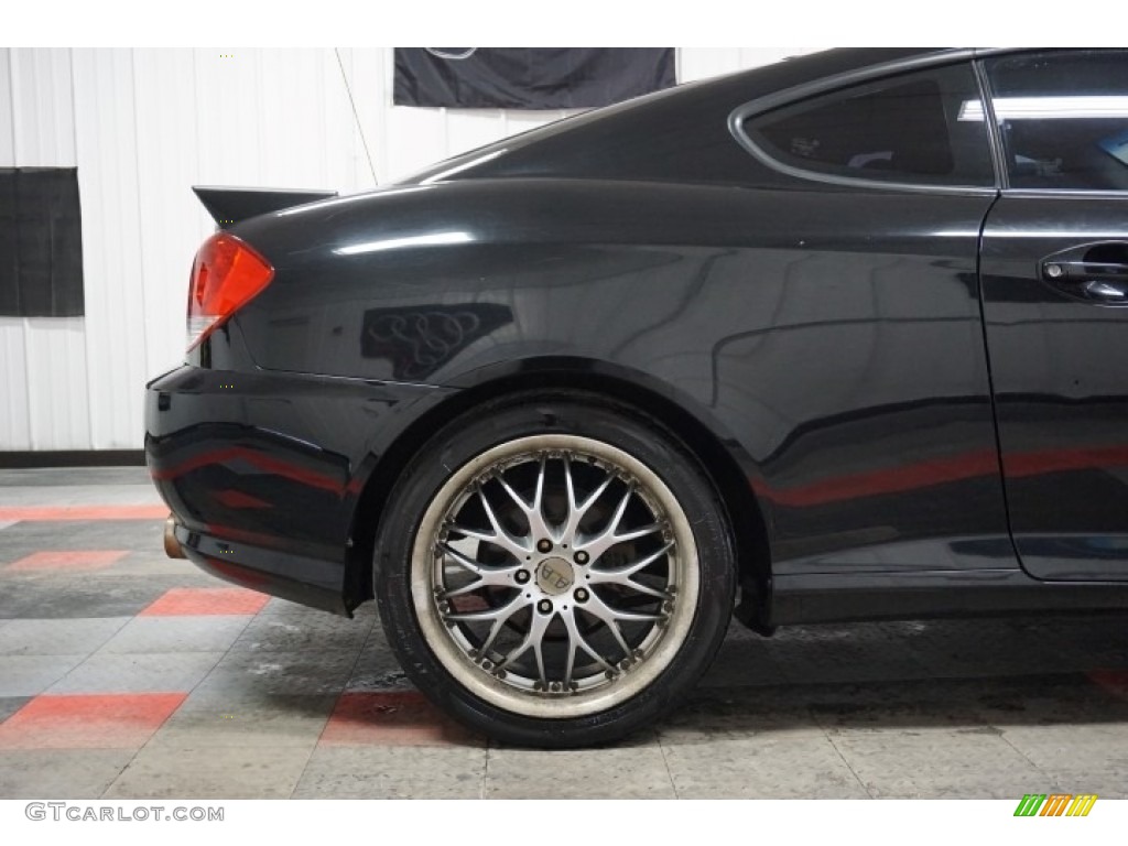 2006 Tiburon GT Limited - Obsidian Black / Beige photo #54