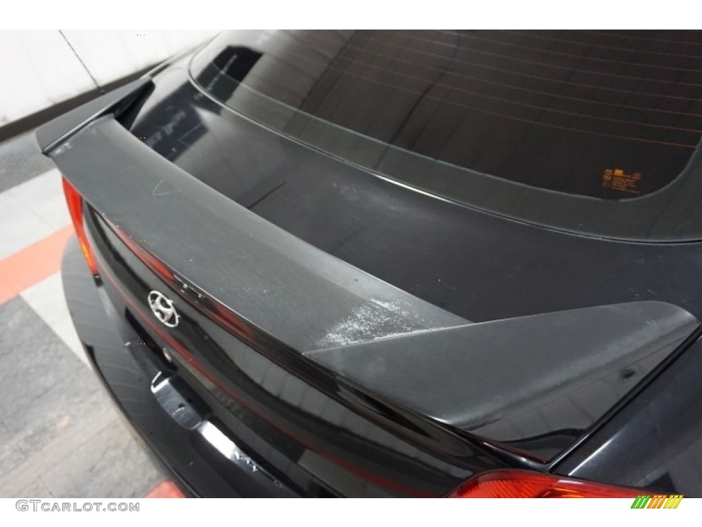 2006 Tiburon GT Limited - Obsidian Black / Beige photo #63