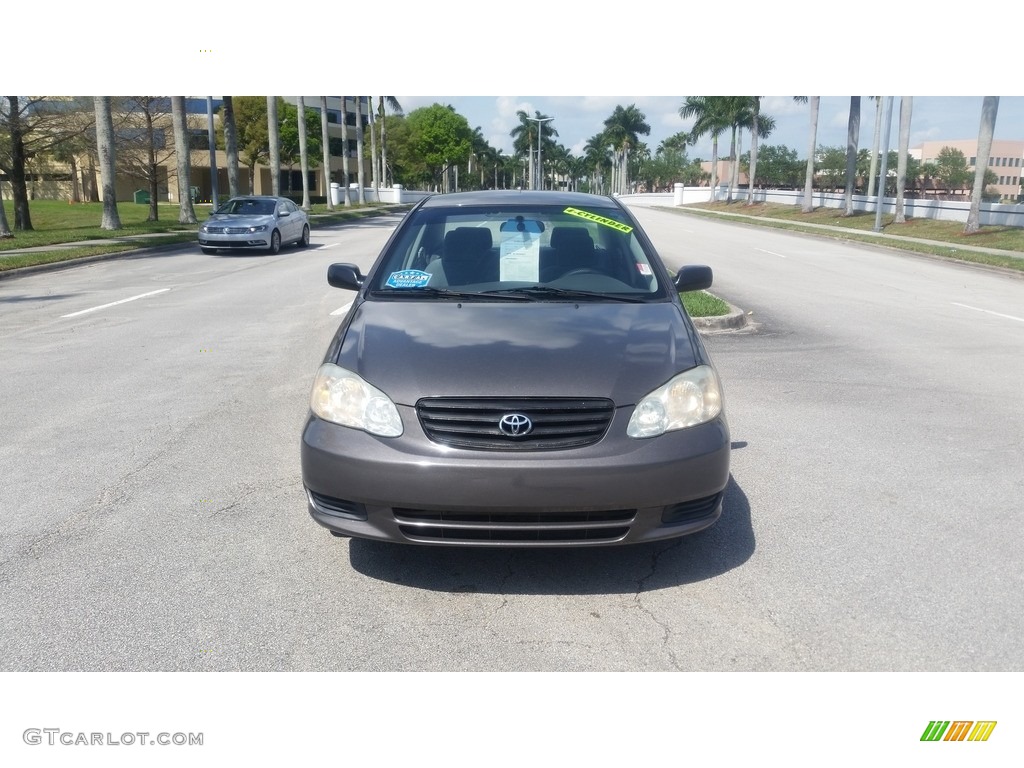 2003 Corolla CE - Sandrift Metallic / Light Gray photo #8