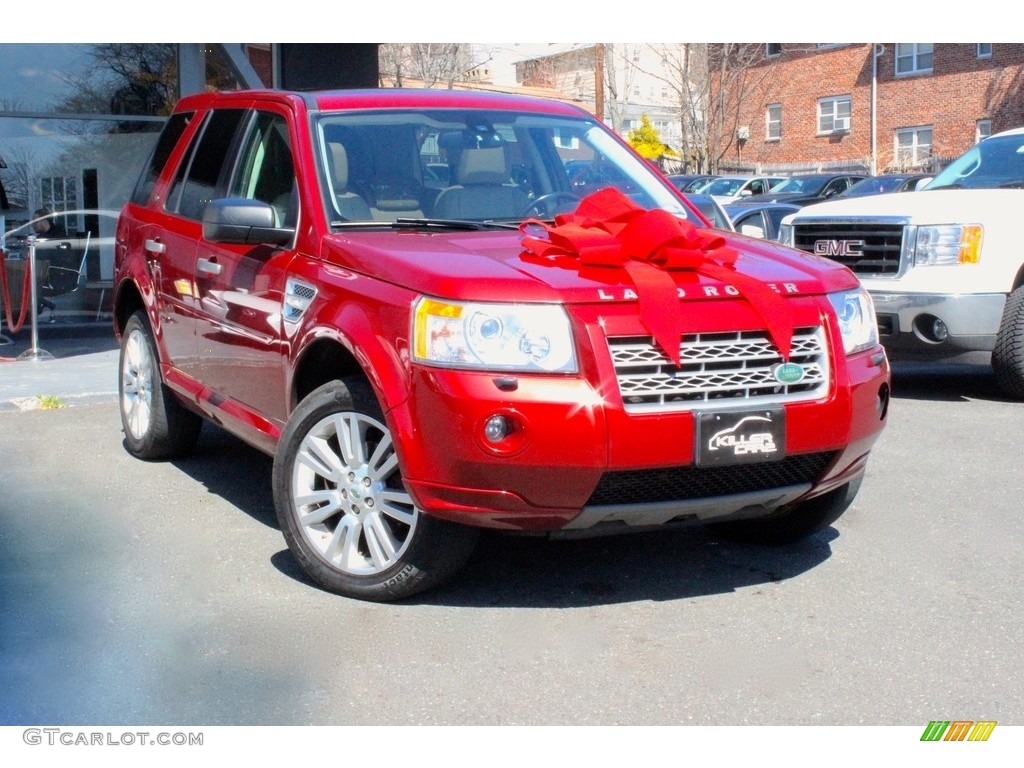 Rimini Red Metallic Land Rover LR2