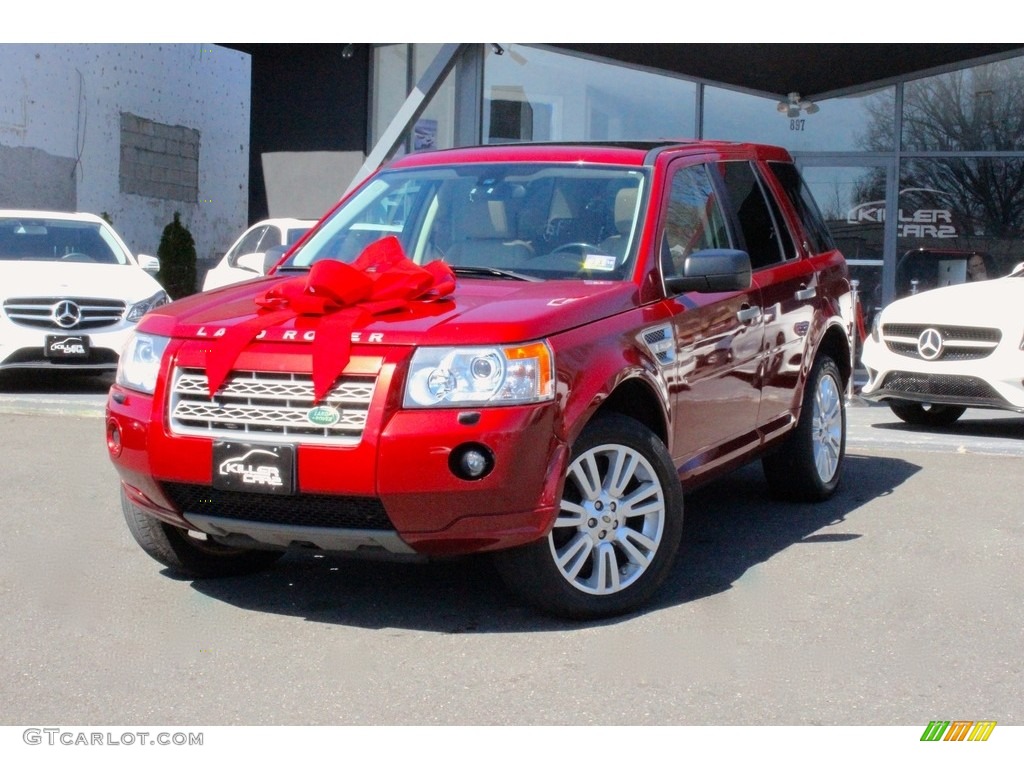 2009 LR2 HSE - Rimini Red Metallic / Almond photo #3