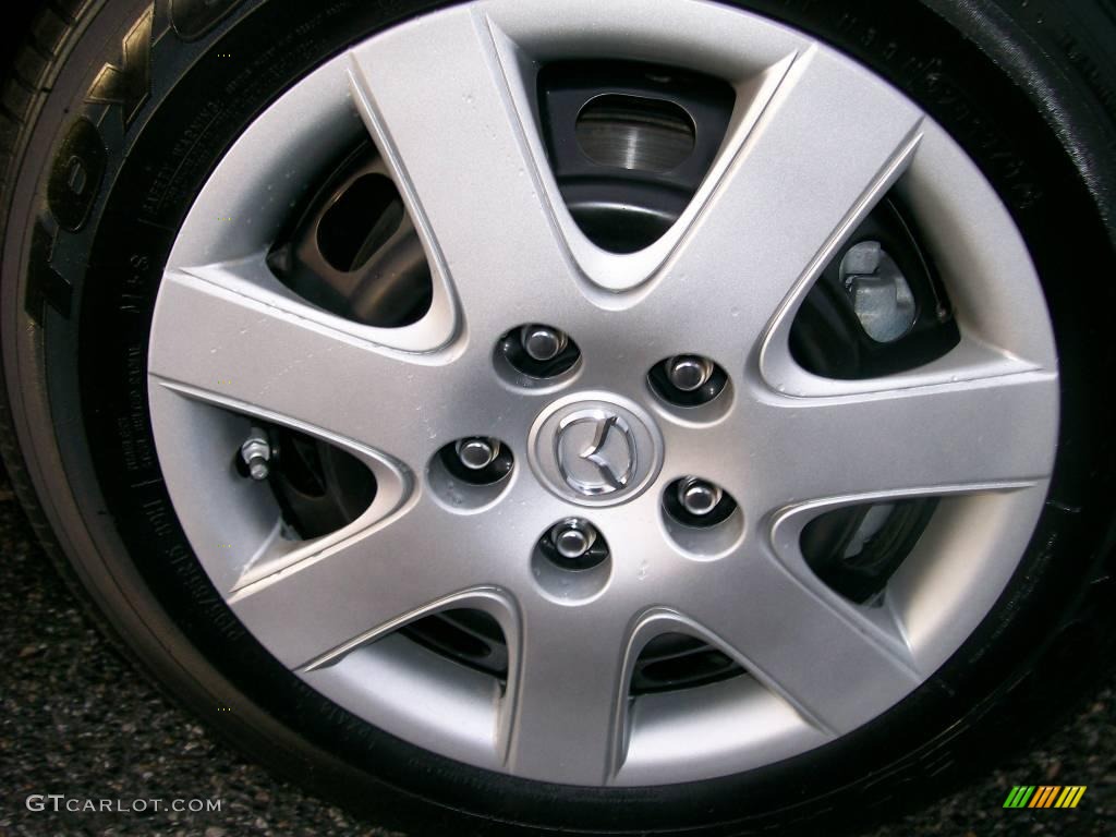 2008 MAZDA3 i Sport Sedan - True Red / Black photo #9