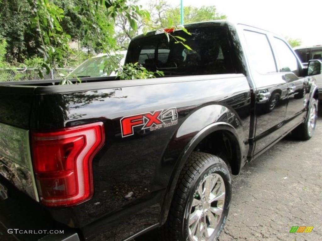 2016 F150 King Ranch SuperCrew 4x4 - Shadow Black / King Ranch Java photo #9