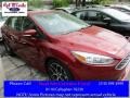 2016 Ruby Red Ford Focus SE Sedan  photo #1