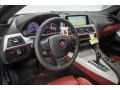 2016 BMW 6 Series Vermillion Red Interior Prime Interior Photo