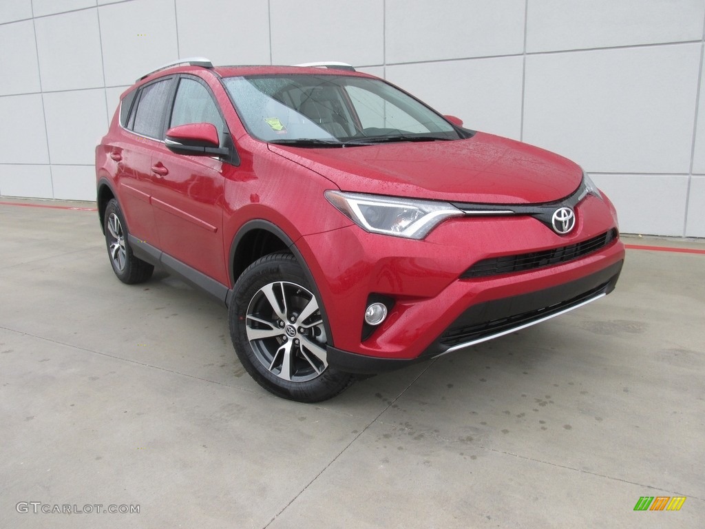 2016 RAV4 XLE - Barcelona Red Metallic / Ash photo #1